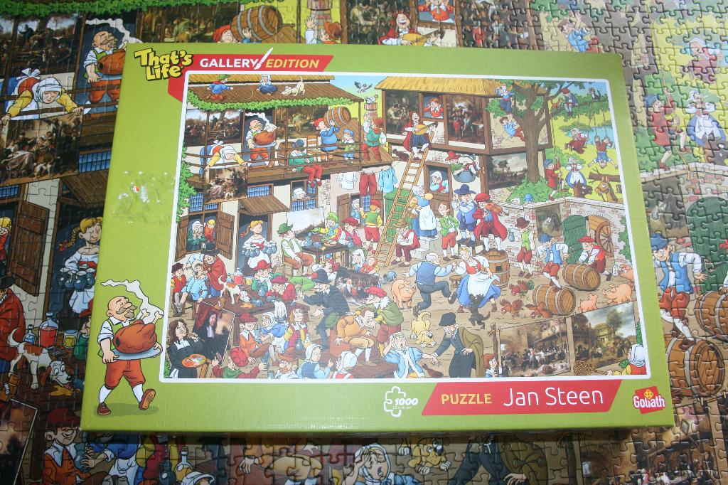 Legpuzzel That´s Life Gallery - Jan Steen - 1000 st., Ophalen of Verzenden, 500 t/m 1500 stukjes, Zo goed als nieuw