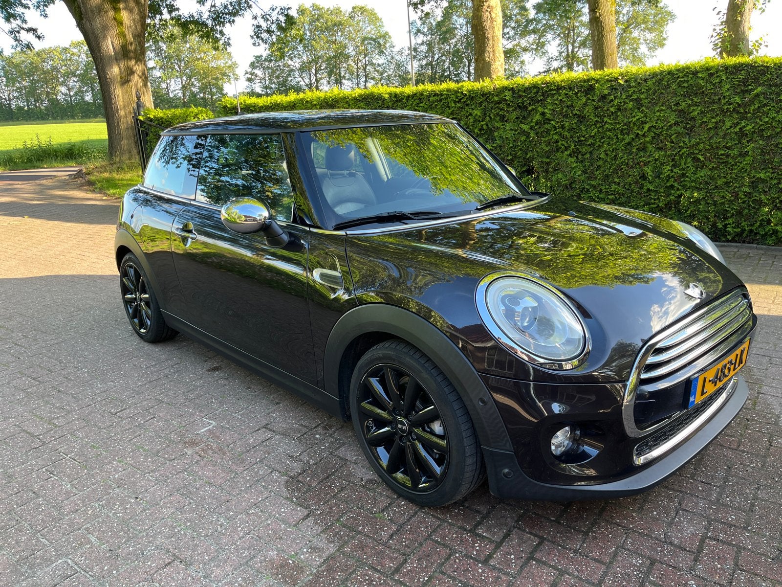 Mini 1.5 Cooper AUT 2014 Bruin, Auto's, Mini, 136 pk, 4 stoelen, 49 €/maand, Bruin