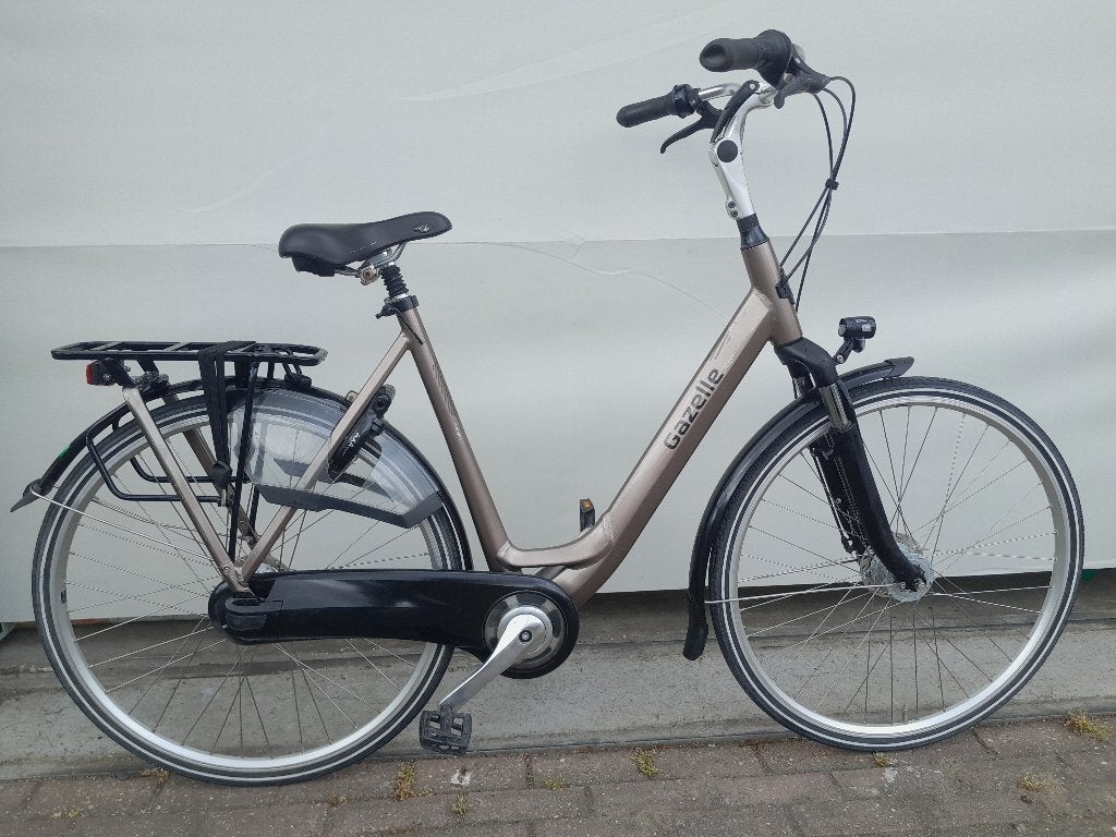 28 inch Gazelle Orange C7+ met 7 versnellingen en vering., Ophalen, Gazelle, -, -