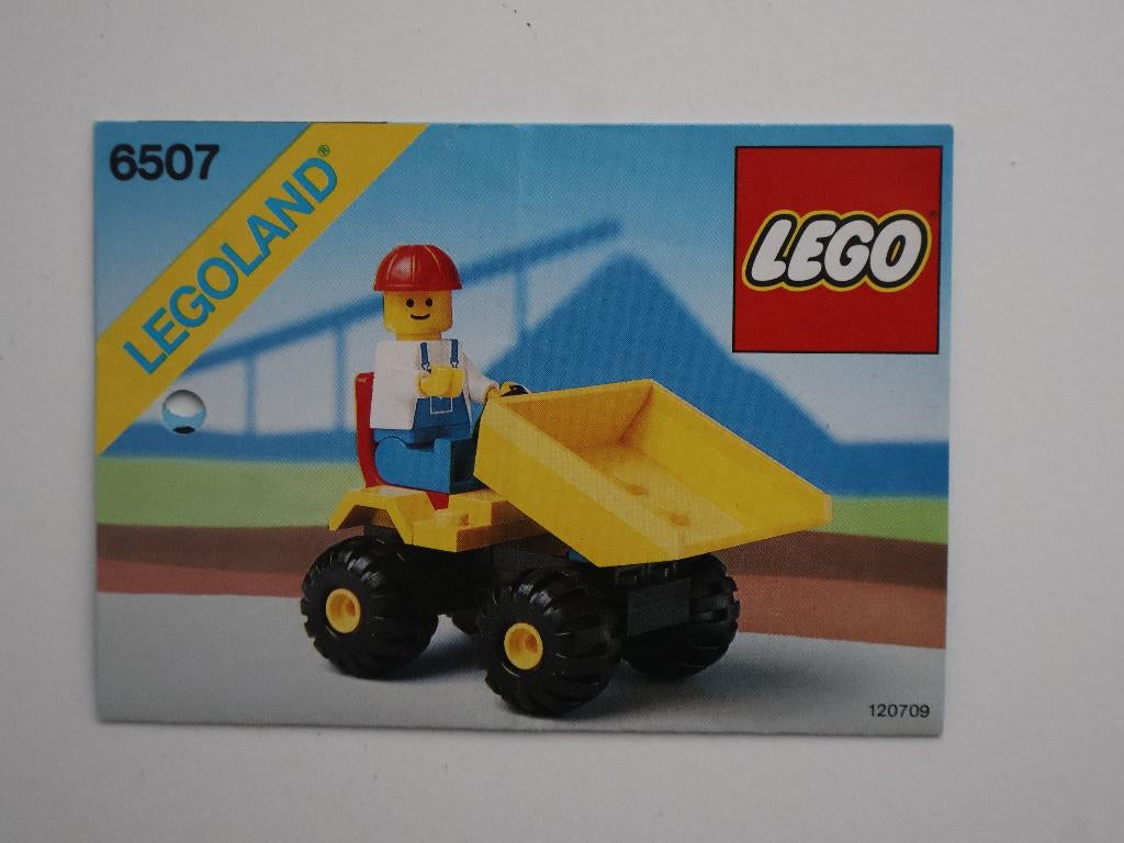 Lego Town Classic Town Construction 6507 Mini Dumper, Gebruikt, Overige thema's, Lego, Compleet