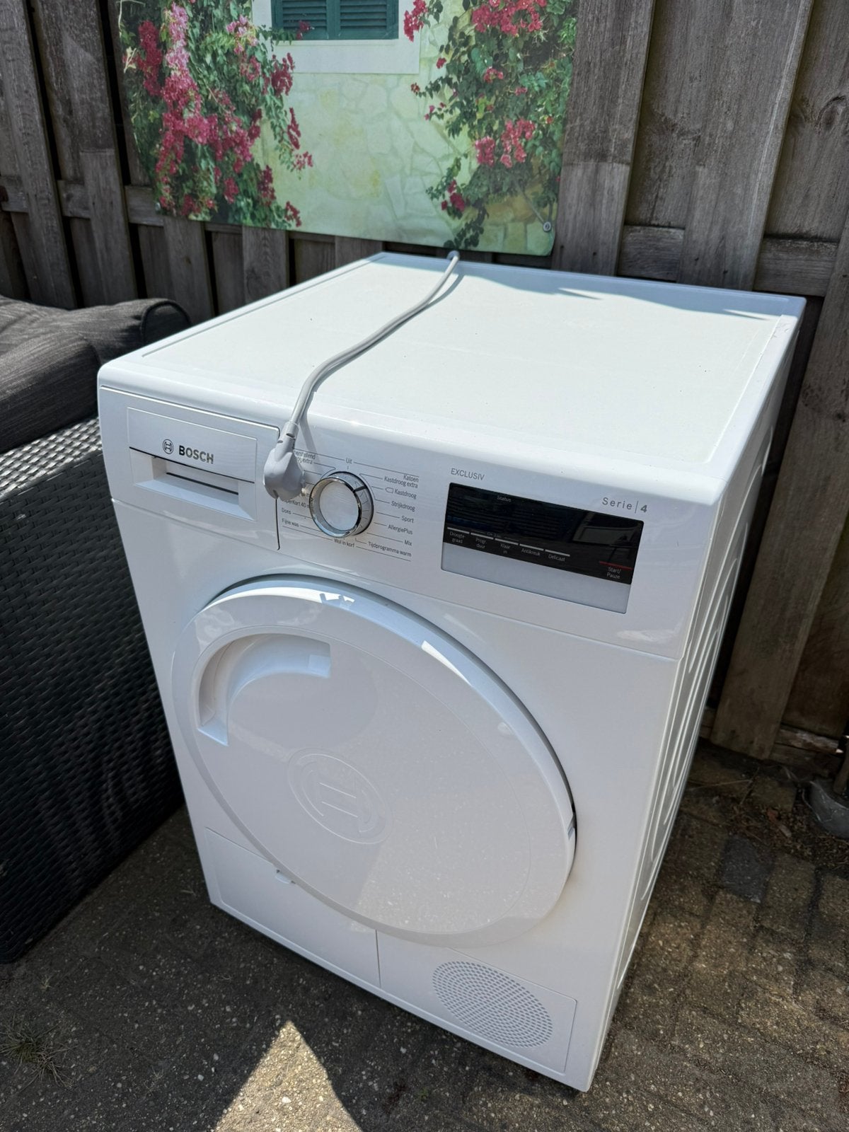 Bosch Serie 4 8KG Condensdroger!, Witgoed en Apparatuur, Ophalen, Minder dan 85 cm, 8 tot 10 kg, Zo goed als nieuw