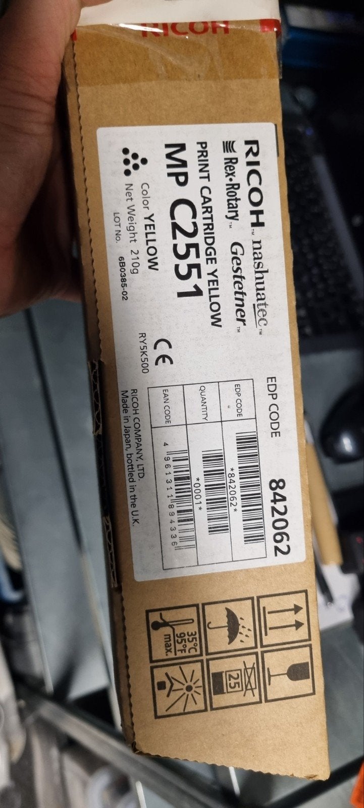 Ricoh MP C251 Toner Cartridge - Nieuw in Verpakking, Computers en Software, Ophalen of Verzenden, Nieuw