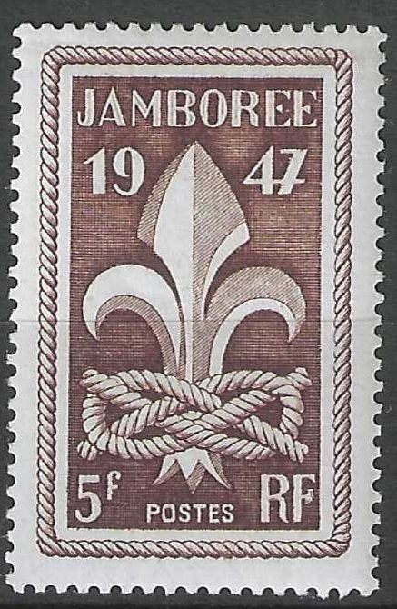 Frankrijk 1947 - Yvert 787 - Wereldjamboree (PF), Verzenden, Postfris