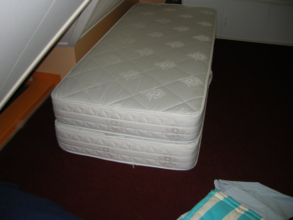 matrassen 2 stuks, Ophalen, Gebruikt, 90 cm, Eenpersoons