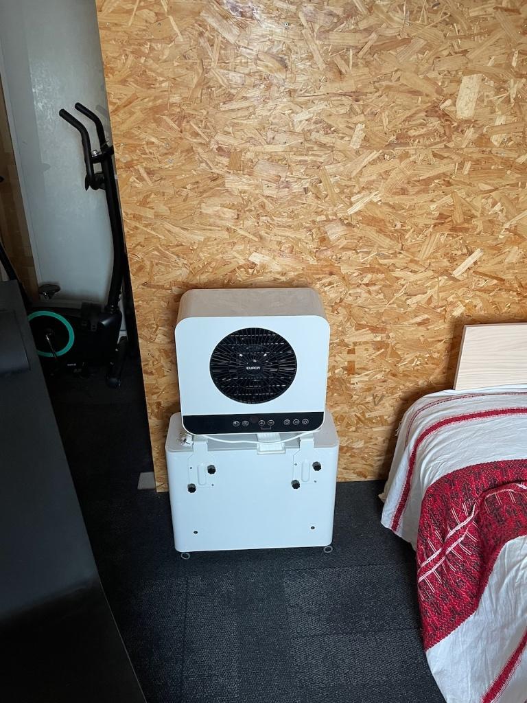 Eurom AC5201 5200BTU zgan, Witgoed en Apparatuur, Airco's, Ophalen, Koelen en Ontvochtigen, Timer, Minder dan 60 m³