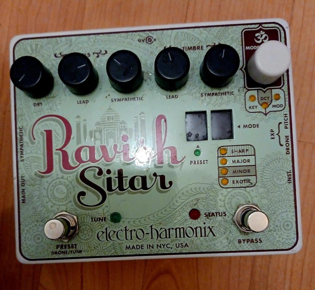 Electro-Harmonix Ravish Sitar Gitaar Pedaal, Muziek en Instrumenten, Ophalen, Zo goed als nieuw, Overige typen