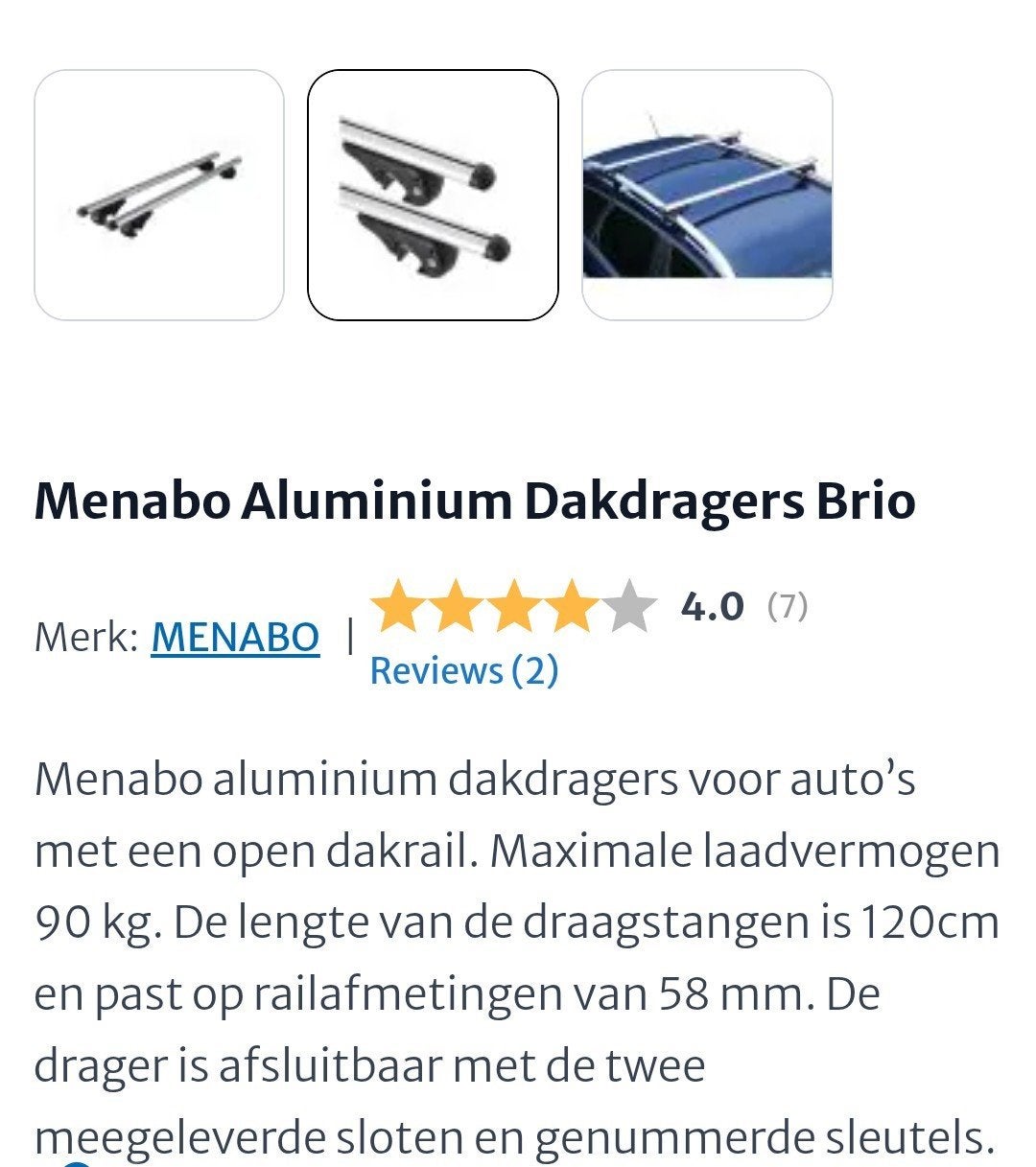 Dakdragers, Auto diversen, Dakdragers, Ophalen of Verzenden