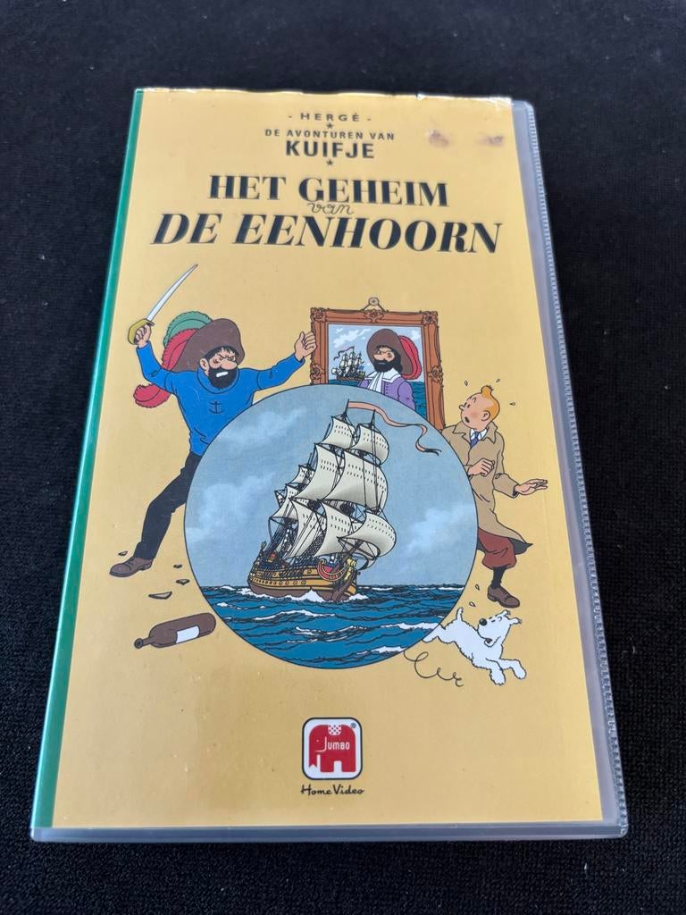 Kuifje: Het Geheim van de Eenhoorn VHS, Alle leeftijden, Ophalen of Verzenden, Gebruikt, Actie en Avontuur