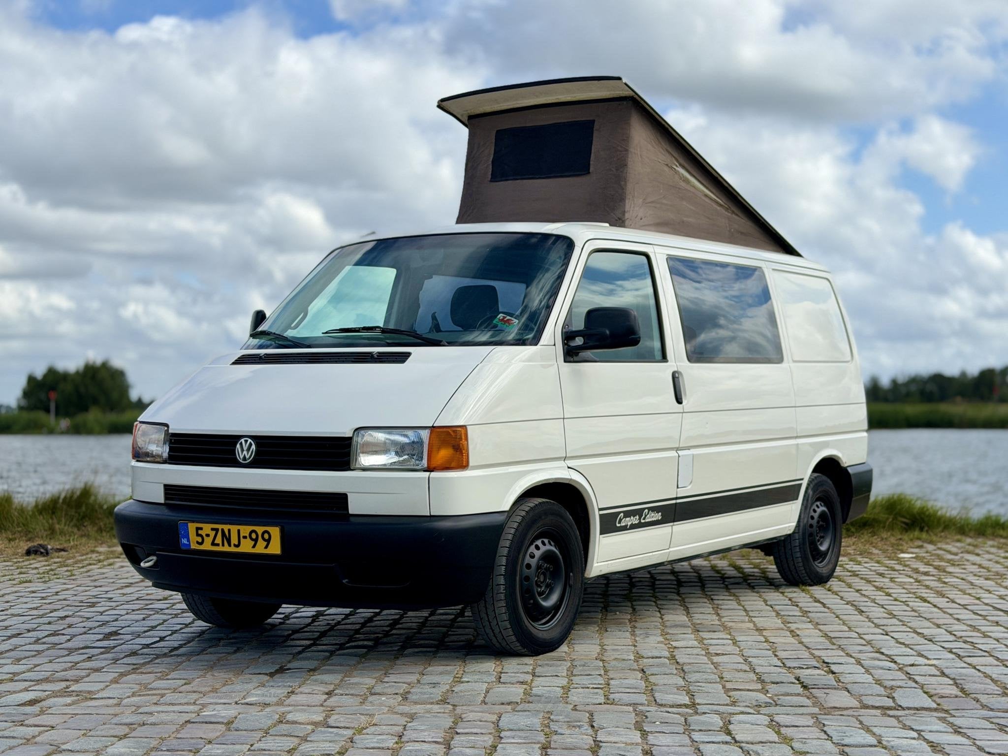 Volkswagen Transporter T4 Camper Edition|Hefdak 1.9 Comf., Auto's, Voorwielaandrijving, Stof, Gebruikt, 4 stoelen