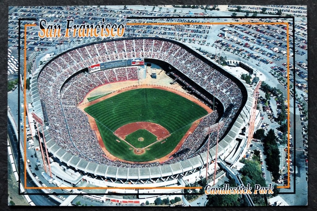 Stadion Candlestick Park, San Francisco Giants and 49ers, Verzenden, 1980 tot heden, Ongelopen, Gebouw