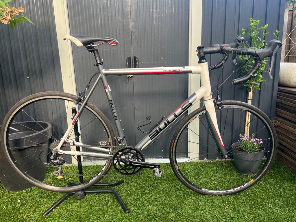 Mooie en goed Bulls Harrier ! Maat 60 !!, Fietsen en Brommers, Fietsen | Racefietsen, 28 inch, Gebruikt, Velgrem, Aluminium