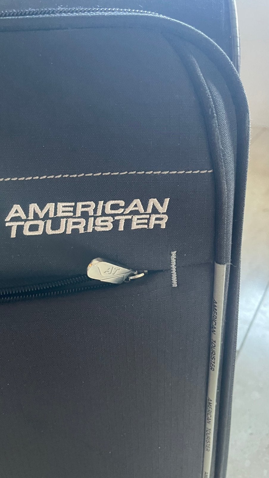 American Tourister (Samsonite) handbagage koffer, Overige materialen, Gebruikt, 50 tot 60 cm, 35 tot 45 cm