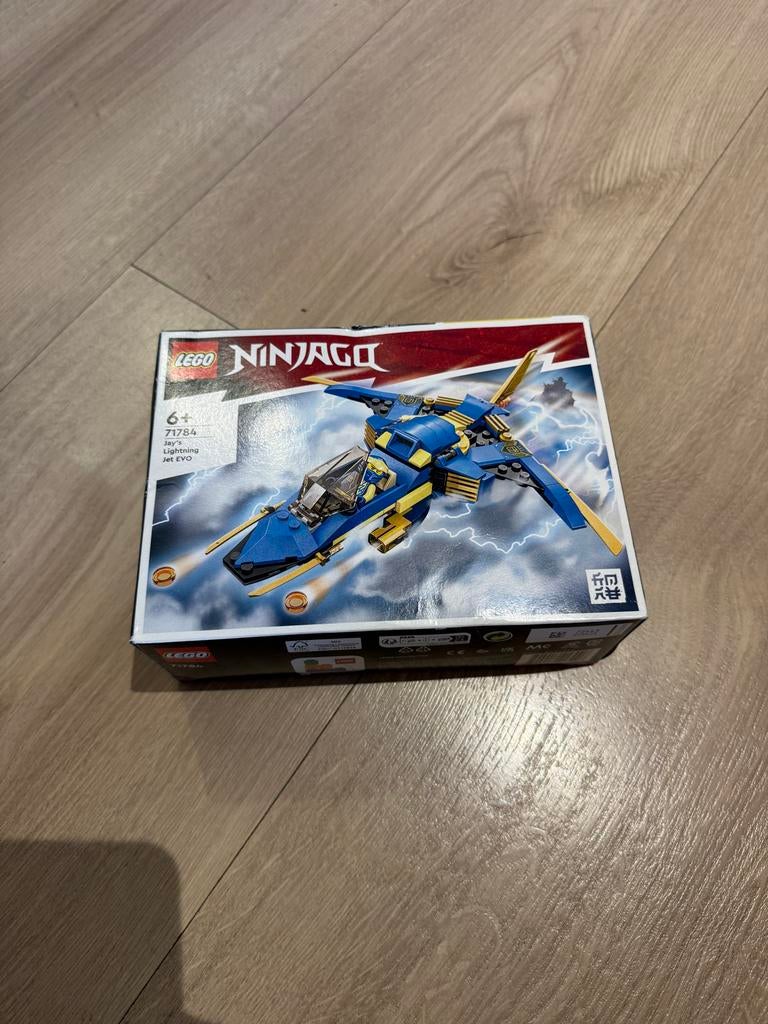 LEGO Ninjago Jay's Bliksemstraaljager EVO 71784, Kinderen en Baby's, Speelgoed | Duplo en Lego, Lego, Nieuw, Ophalen of Verzenden