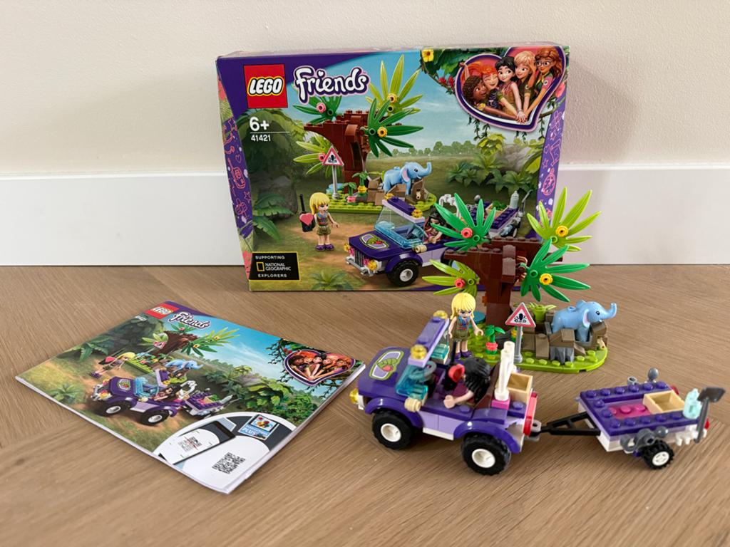 LEGO Friends 41421 Olifantenreddingsvoertuig, Lego, Friends, Ophalen of Verzenden, Zo goed als nieuw