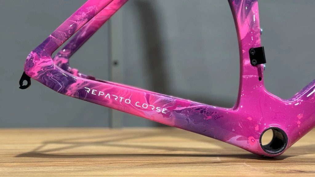Bianchi Oltre RC Frameset Custom kleur Miami Drip *NIEUW*, 28 inch, Carbon, Heren, Nieuw