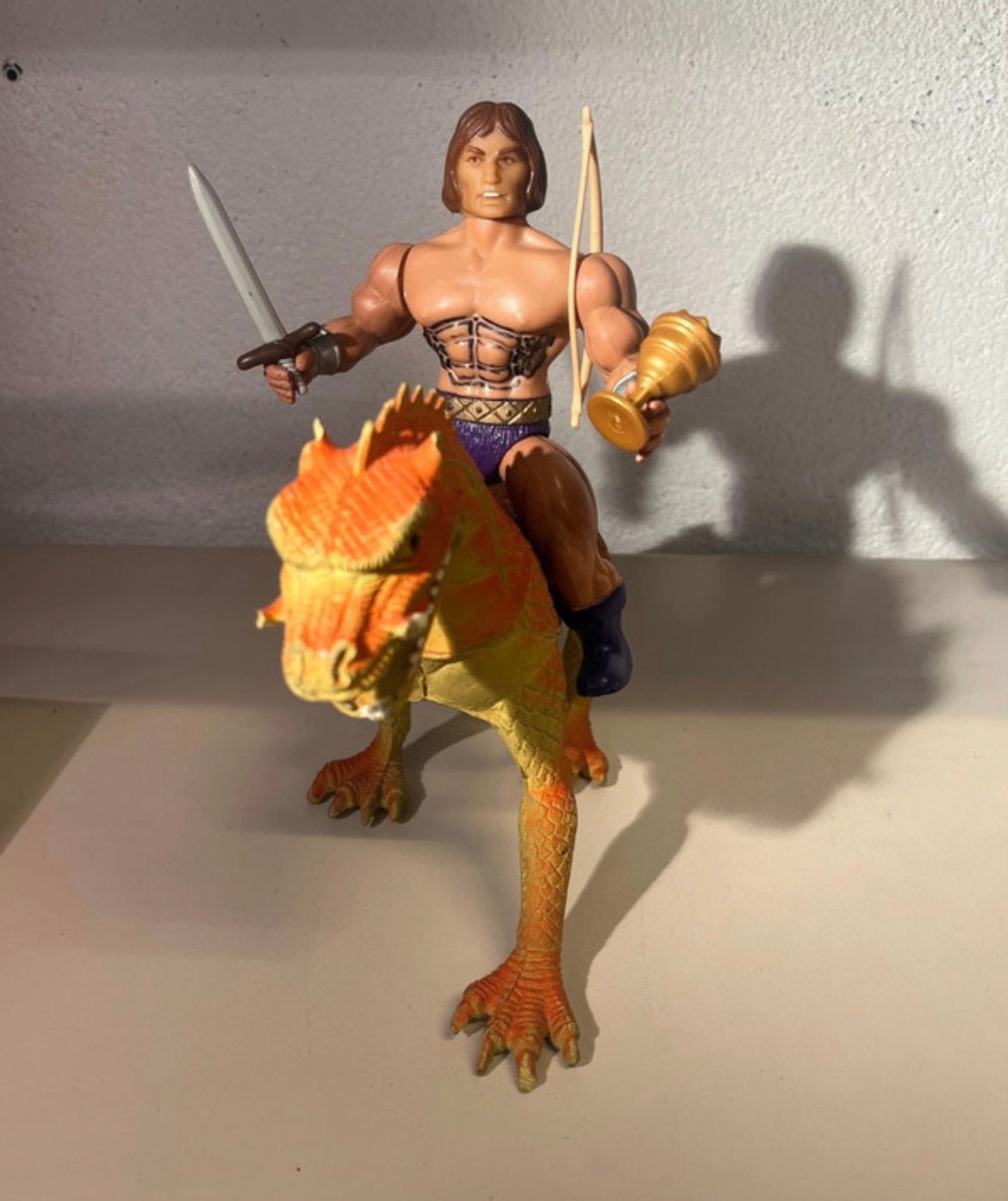 Warrior Hercules vintage Remco speelgoed jaren 80, Ophalen of Verzenden, Zo goed als nieuw