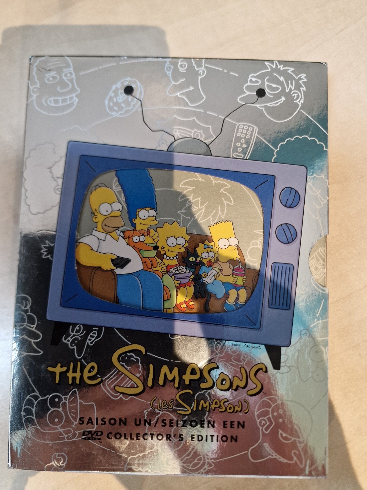 The Simpsons - Seizoen 1 DVD Collector's Edition, Cd's en Dvd's, Engels, Seizoen 1, Nederlands, Ophalen of Verzenden