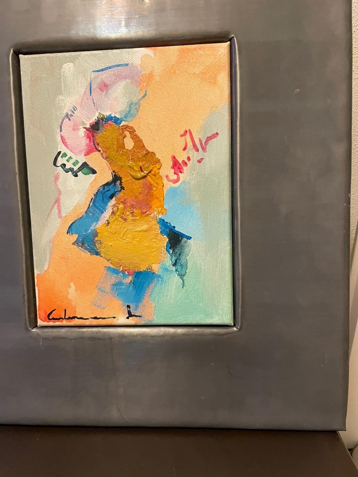 Abstracte Kunstwerken - Set van 3 Schilderijen, Antiek en Kunst, Kunst | Schilderijen | Abstract, Ophalen