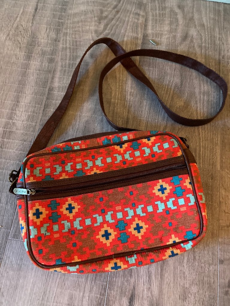 Vintage Matris Handicrafts Unesco schoudertas damestas boho, Ophalen of Verzenden, Zo goed als nieuw, Overige kleuren, Schoudertasje