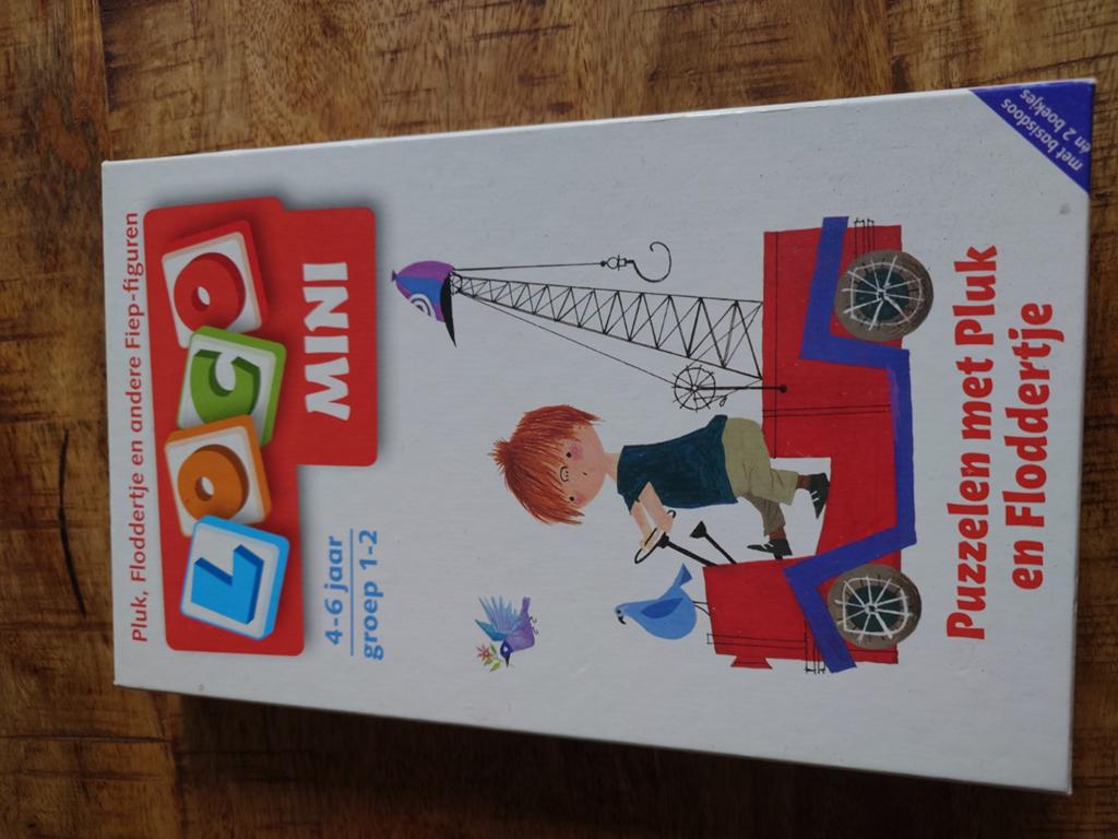 Jumbo Loco Mini: Puzzelen met Pluk en Floddertje, Kinderen en Baby's, Speelgoed | Educatief en Creatief, Ophalen, Zo goed als nieuw