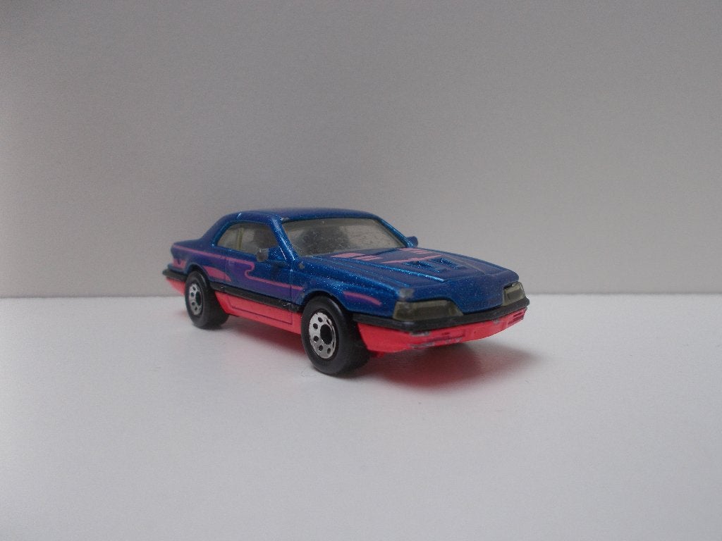 6399 Ford Thunderbird T-Bird Turbo Coupé Matchbox, Ophalen of Verzenden, Gebruikt, Auto