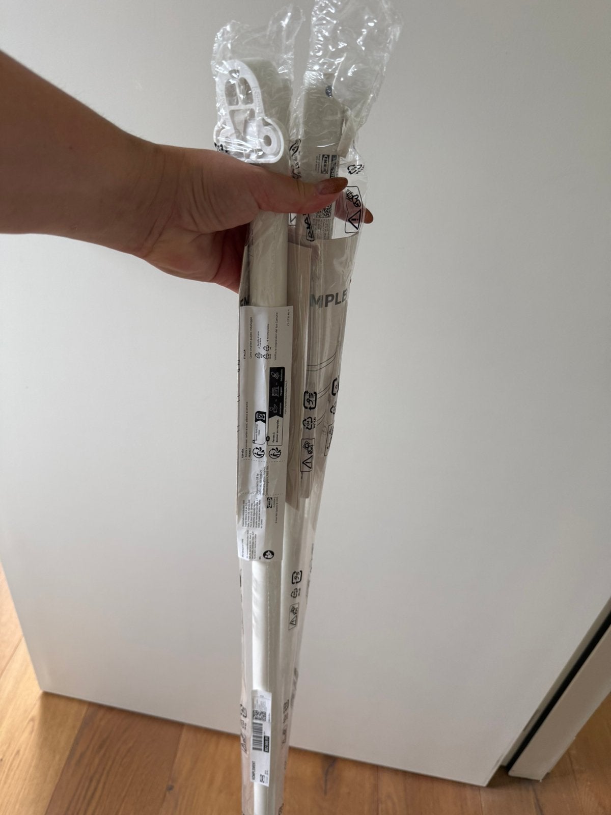 Complement roede 100cm 2x, Ophalen, 50 tot 100 cm, Zo goed als nieuw, Minder dan 100 cm