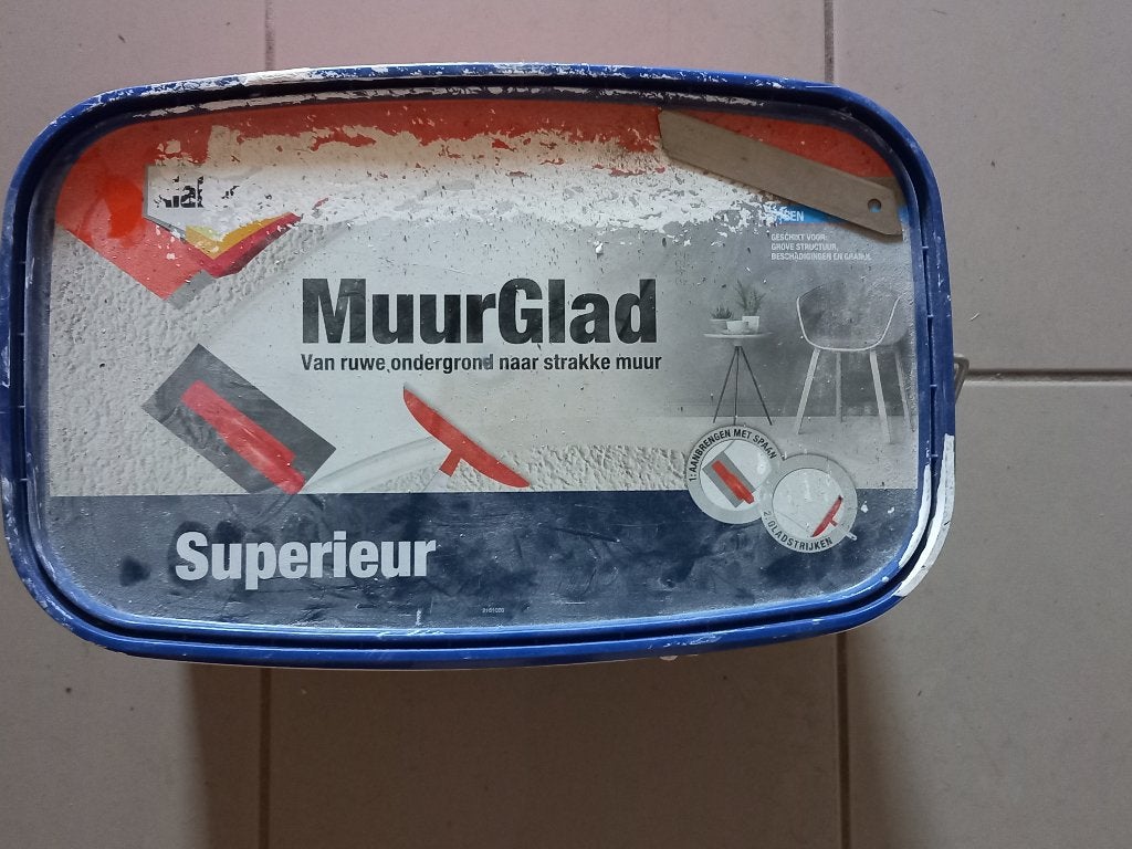 Muur glad stucpasta, Ophalen, Gebruikt, Overige typen