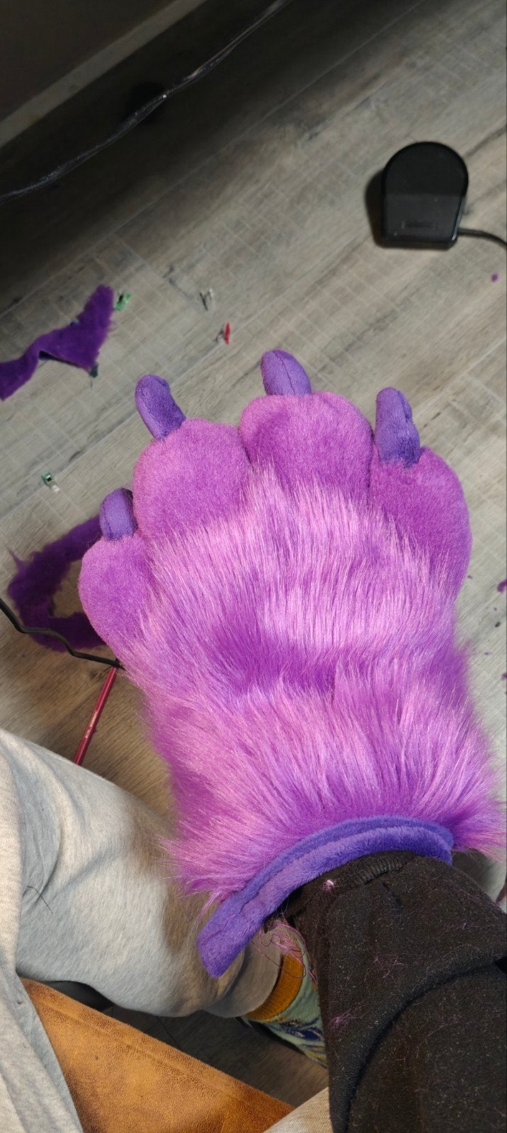 custom fursuit handpaws, Ophalen of Verzenden, Nieuw, Handschoenen, Hoed of Pet