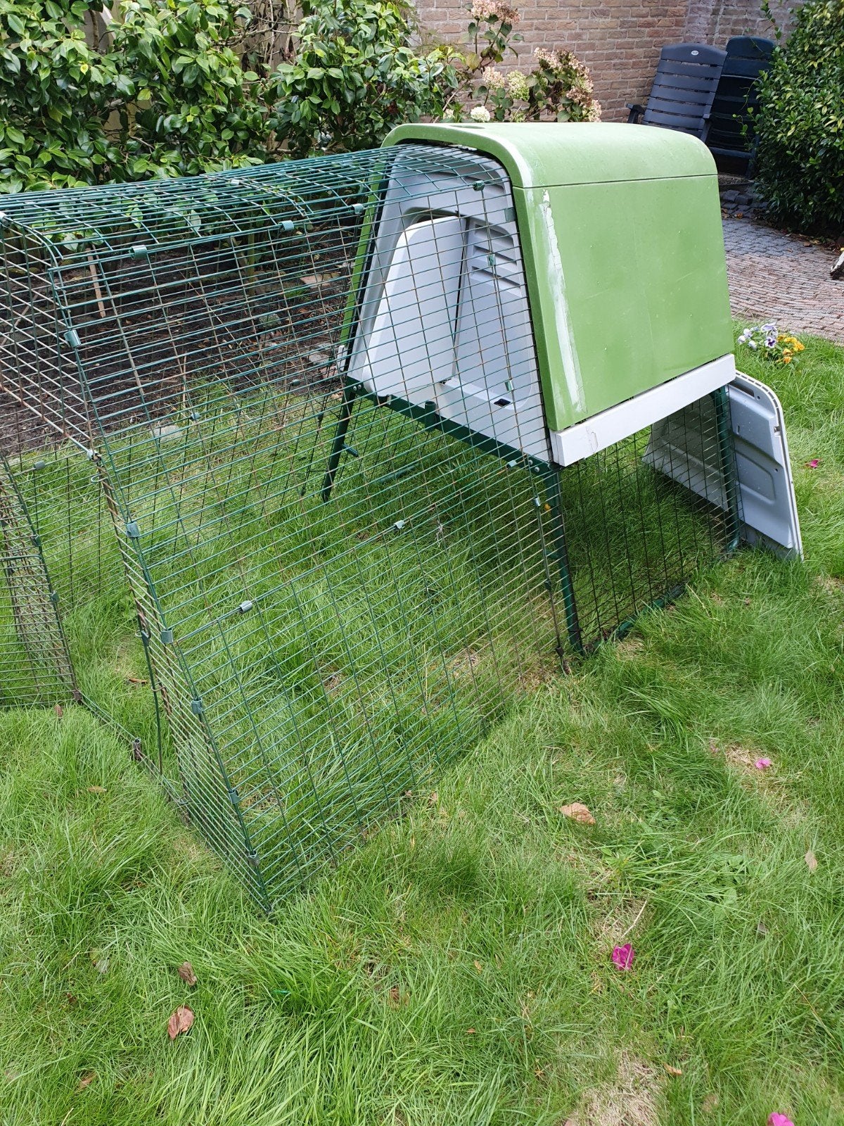 Eglu kippenhok met ren en toebehoren., Dieren en Toebehoren, Ophalen, Gebruikt, Kippenhok of Kippenren