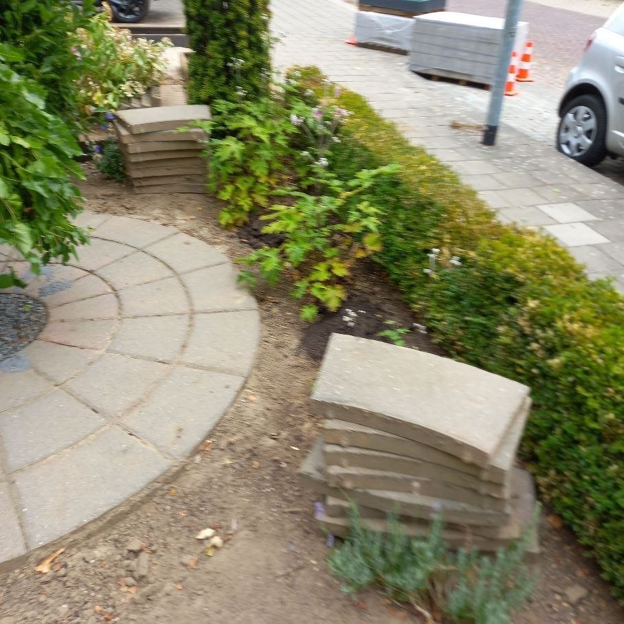 Sierbestrating, Ophalen, Zo goed als nieuw, Beton, Overige typen