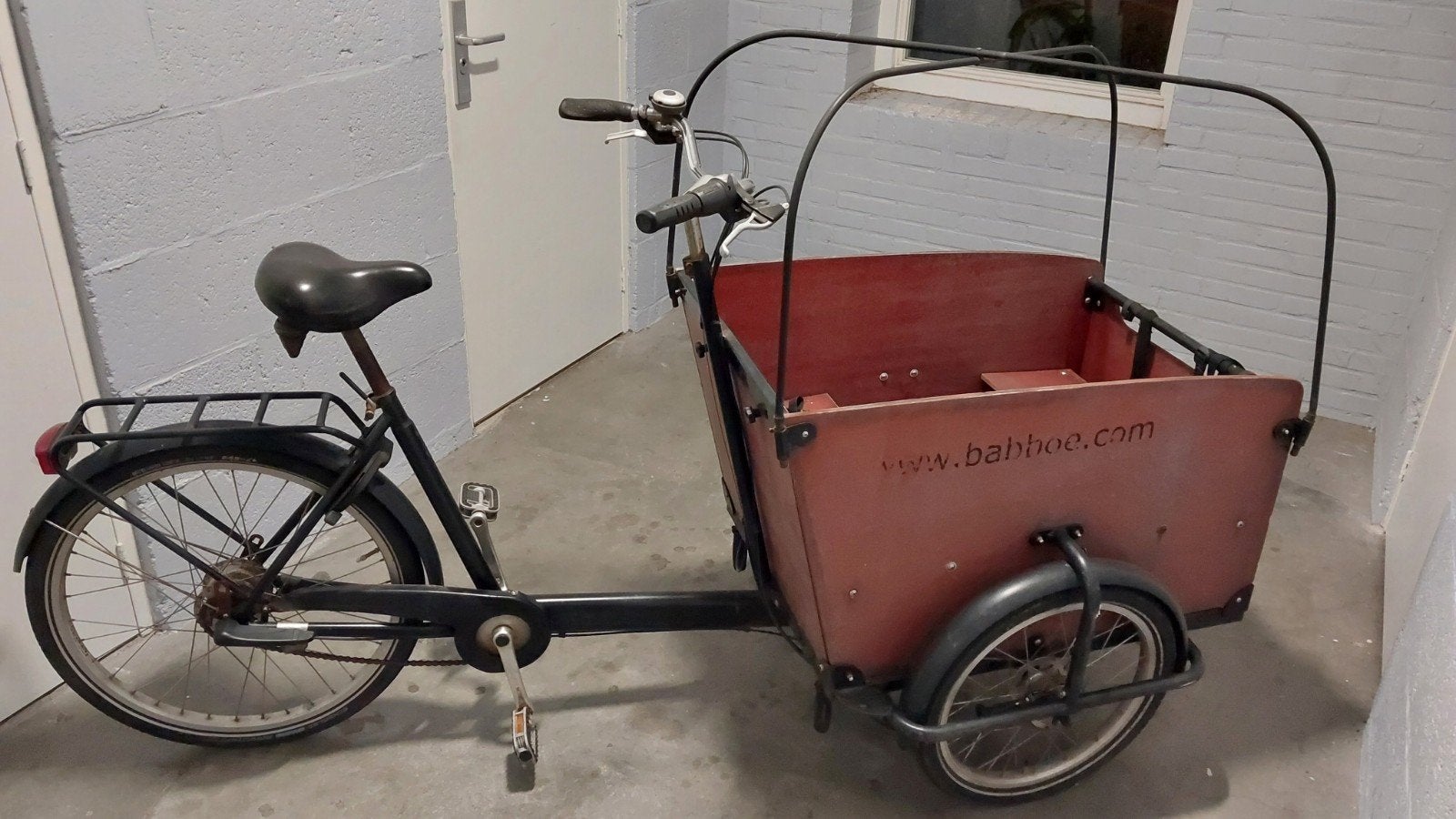 Babboe Big bakfiets 4 personen Babboe dog, Fietsen en Brommers, Fietsen | Bakfietsen, Overige merken, Ophalen of Verzenden, Zo goed als nieuw