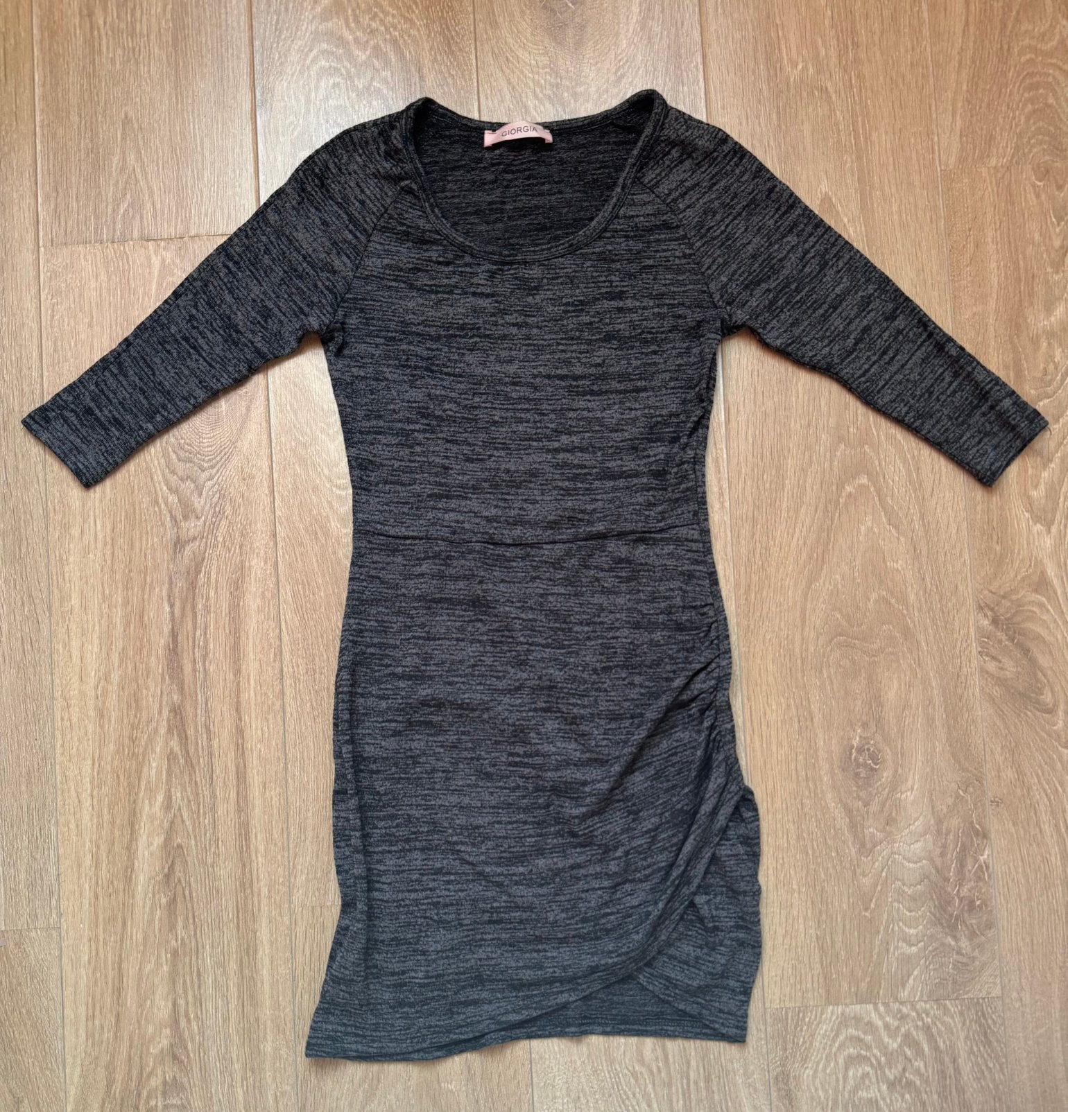 Giorgia jurk grijs maat S, Kleding | Dames, Ophalen of Verzenden, Maat 36 (S), Grijs, Gedragen