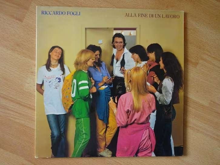 LP Riccardo Fogli – Alla Fine Di Un Lavoro , PRD 20229 Vinyl, Cd's en Dvd's, Vinyl | Pop, LP, Gebruikt, Pop, Ophalen of Verzenden
