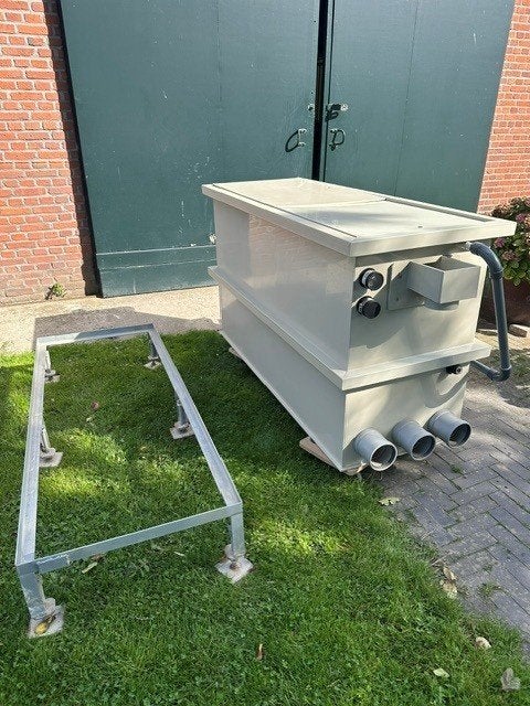 Te koop 60m3 Trommel filter voor koivijver, Ophalen, Gebruikt, Vijverfilter