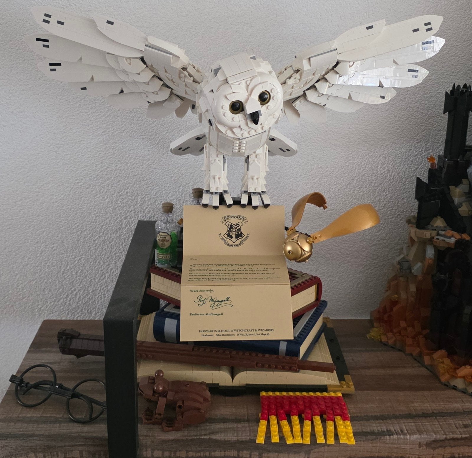 LEGO Harry Potter Zweinstijn iconen (76391), Ophalen of Verzenden, Zo goed als nieuw, Overige merken