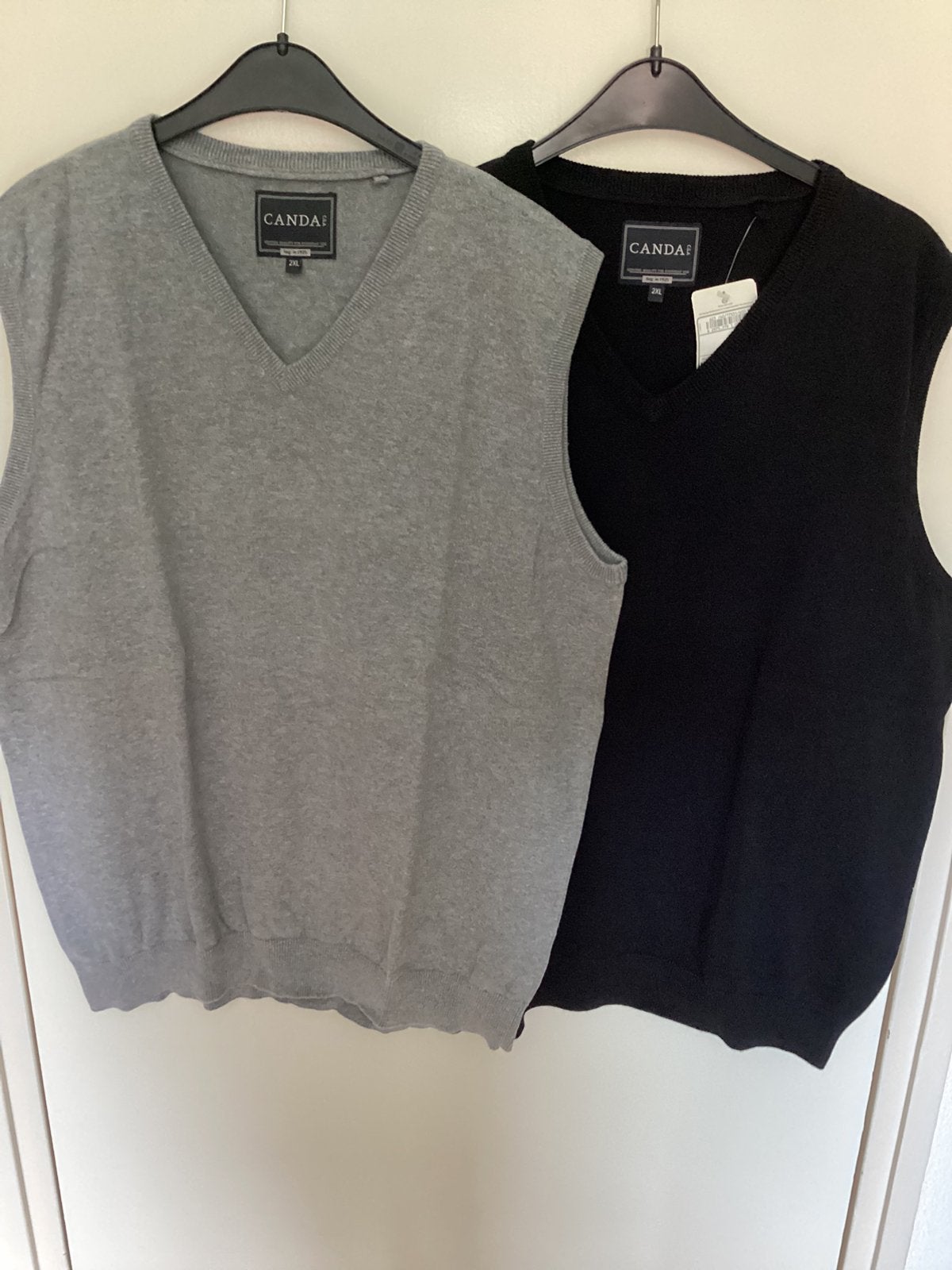 Spencer 2xl 100% katoen Canda, Kleding | Heren, Ophalen of Verzenden, Nieuw, Grijs, Trui of Vest