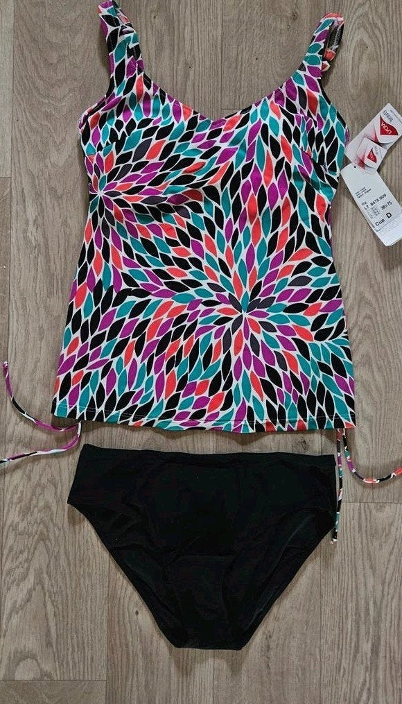 Nieuwe tankini maat 38D, Anita, Zwart, Nieuw, Ophalen of Verzenden
