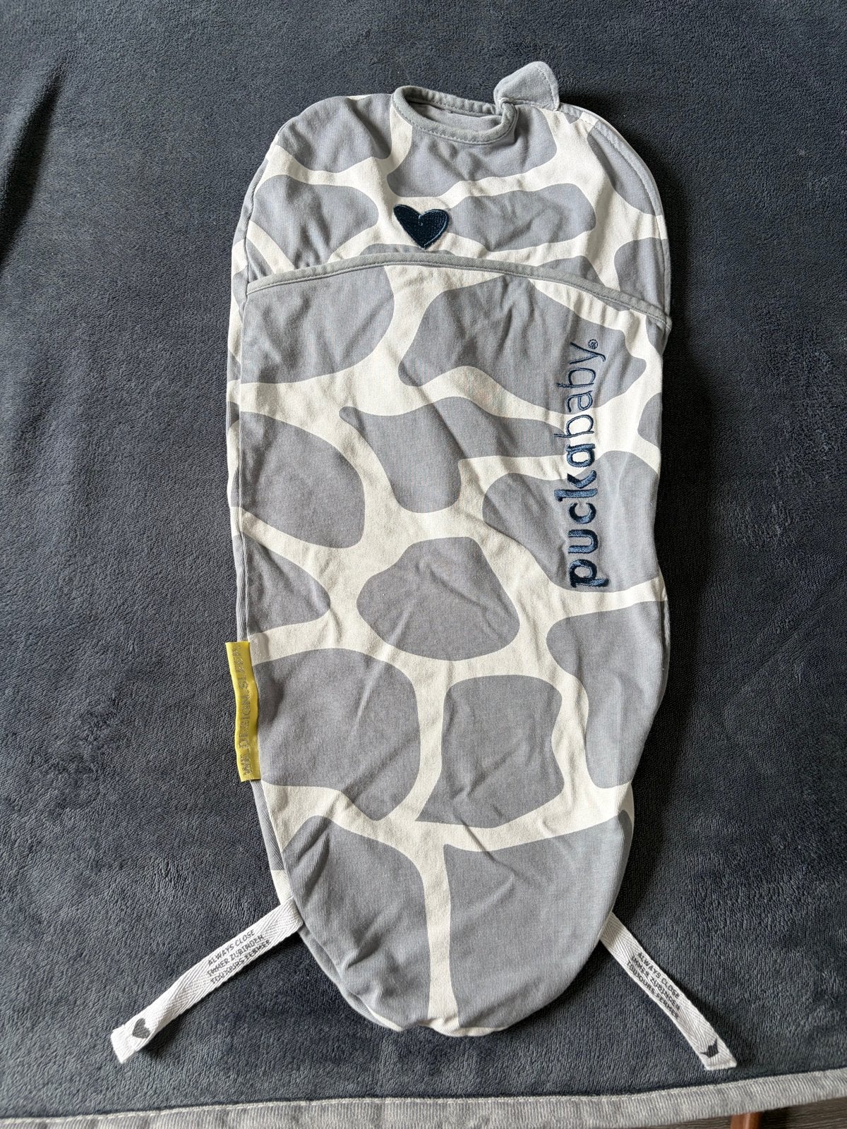 Puckababy Original Piep in grijs/wit (0-3 maanden), Kinderen en Baby's, Dekens, Slaapzakjes en Inbakerproducten, Ophalen of Verzenden