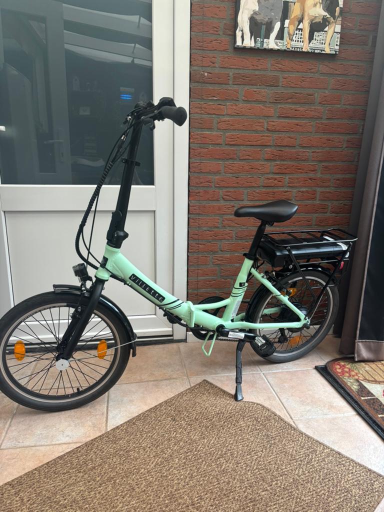 Te koop. Electrische vilette vouwfiets, Ophalen of Verzenden, Zo goed als nieuw, 20 inch of meer, Overige merken