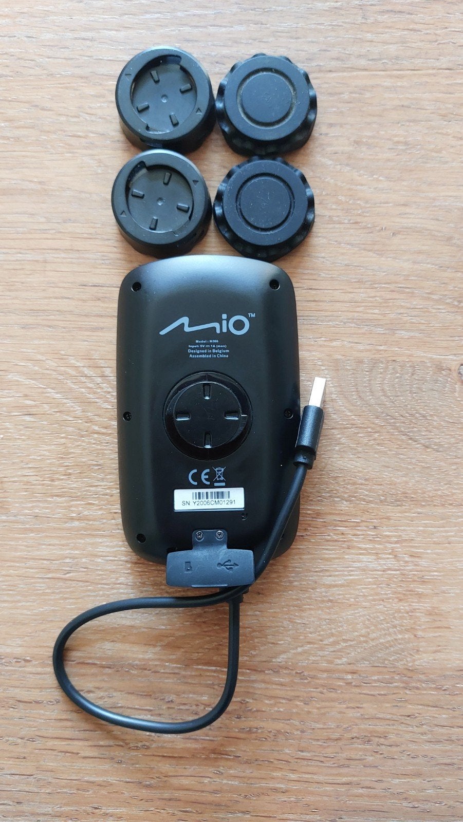 Mio Cyclo 200 fietsnavigatie met accessoires, Verzenden, Waterdicht, Gebruikt