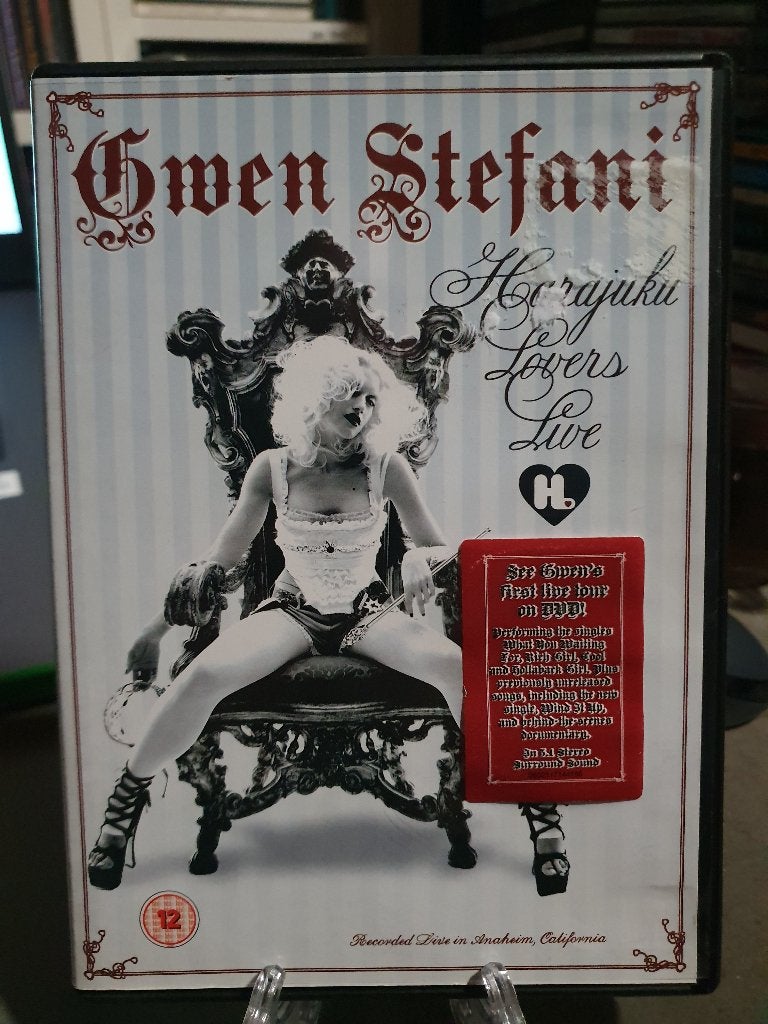 Gwen Stefani - Harajuku lovers live DVD, Alle leeftijden, Ophalen, Zo goed als nieuw