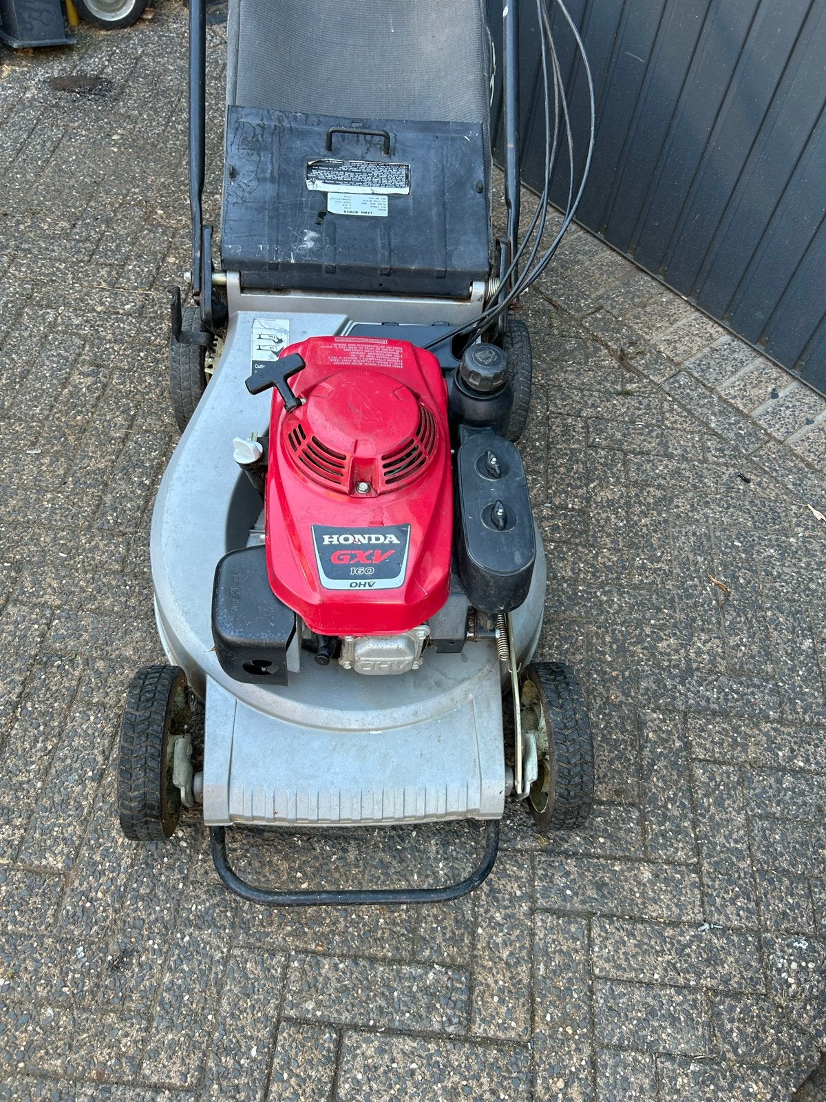 Honda Benzine Grasmaaier met Aandrijving - 53cm Maaibreedte, Cirkelmaaier, Gebruikt, Ophalen of Verzenden, 50 cm of meer