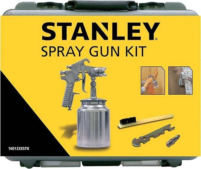 Stanley verfspuit met koffer, Ophalen, Zo goed als nieuw, Minder dan 200 liter/min, Minder dan 6 bar