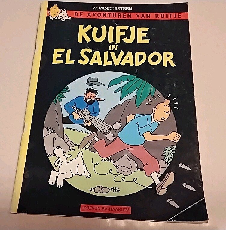 Kuifje in El Salvador, Boeken, Stripboeken, Eén stripboek, Ophalen of Verzenden, Gelezen