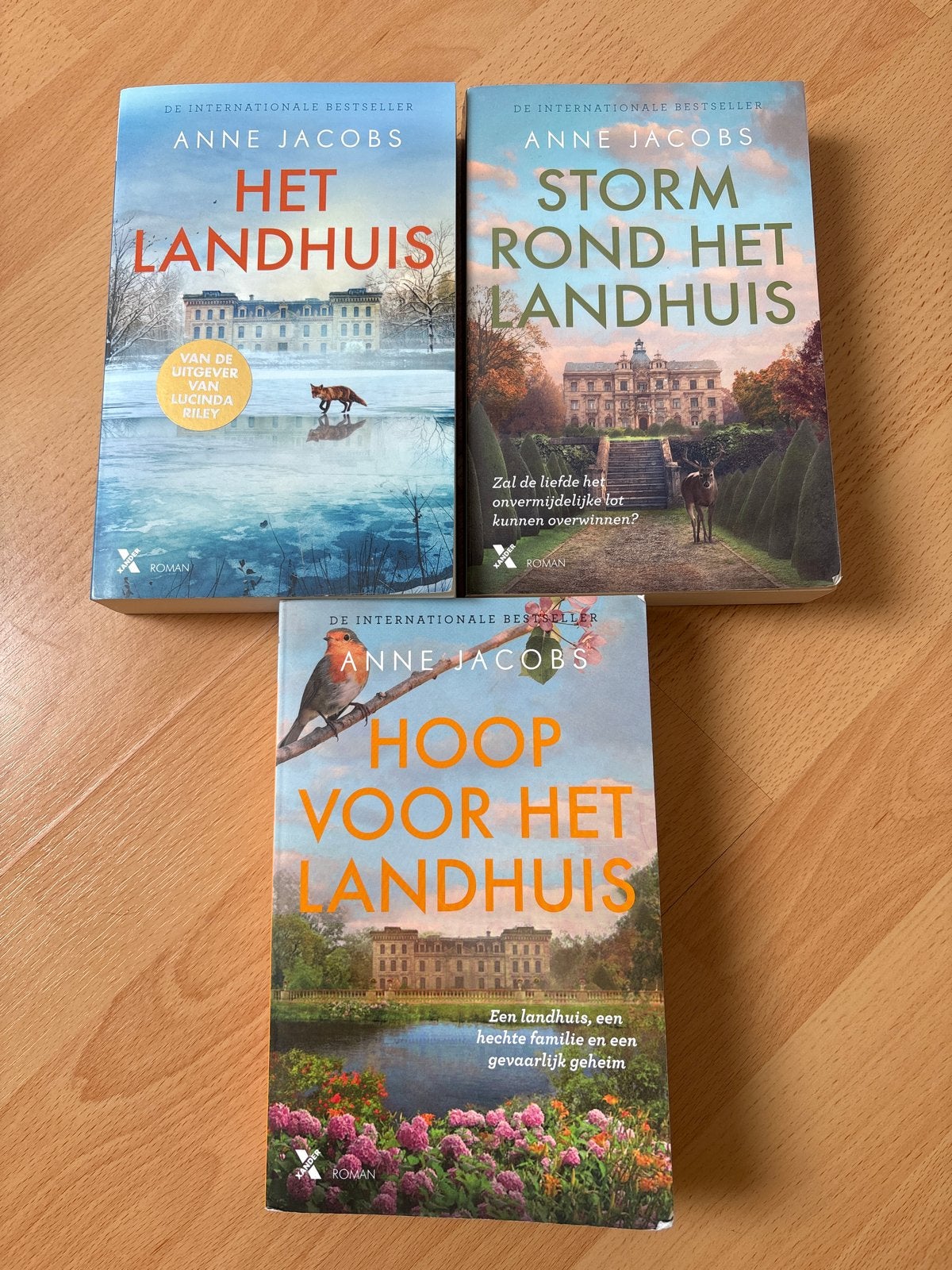 Het Landhuis Trilogie - Anne Jacobs (3 boeken), Ophalen of Verzenden, Gelezen, Europa overig