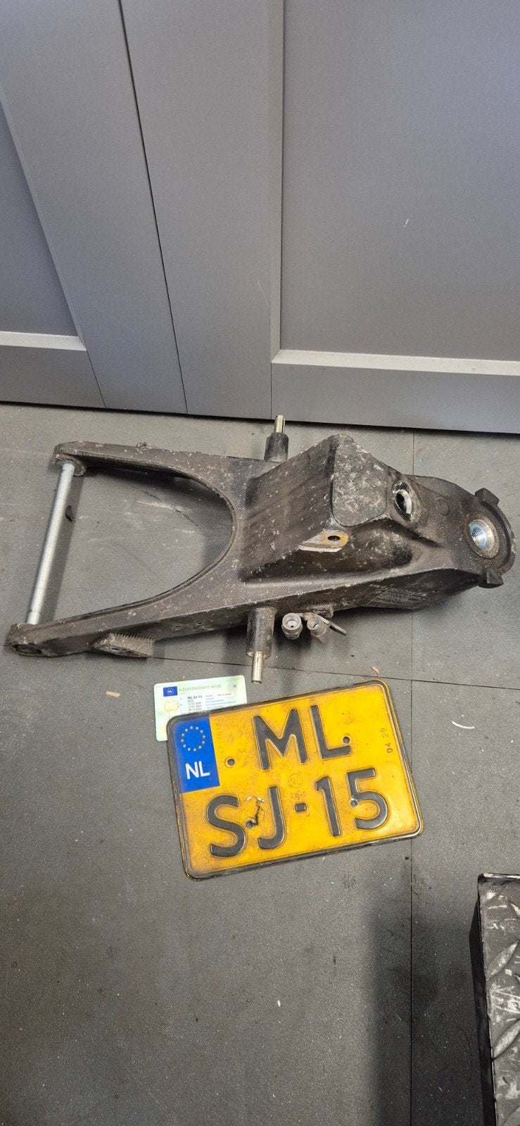 frame en kenteken BMW R 1150 RT uit 2004, Ophalen of Verzenden, Gebruikt