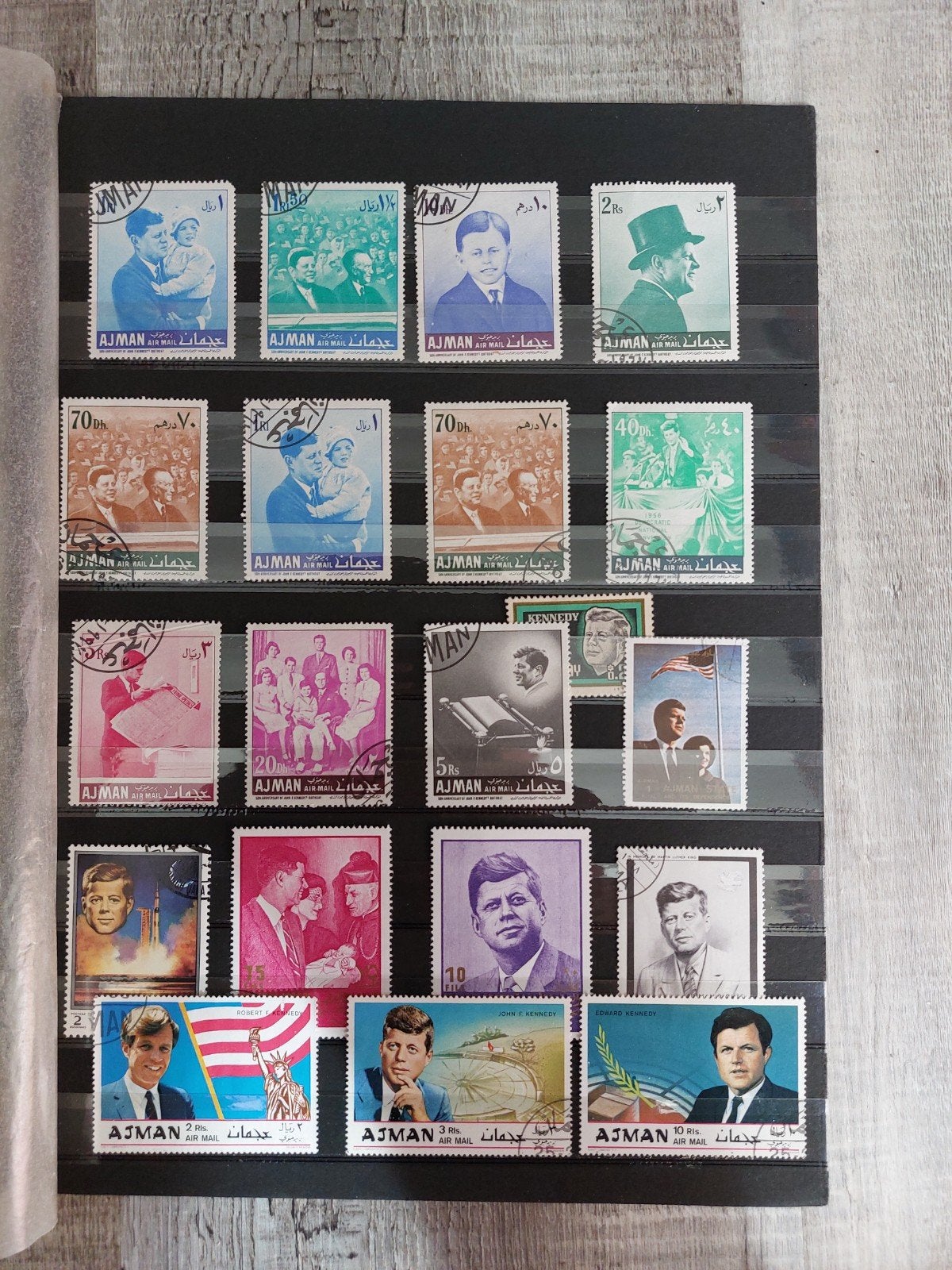 Postzegels Kennedy, Ophalen of Verzenden, Buitenland