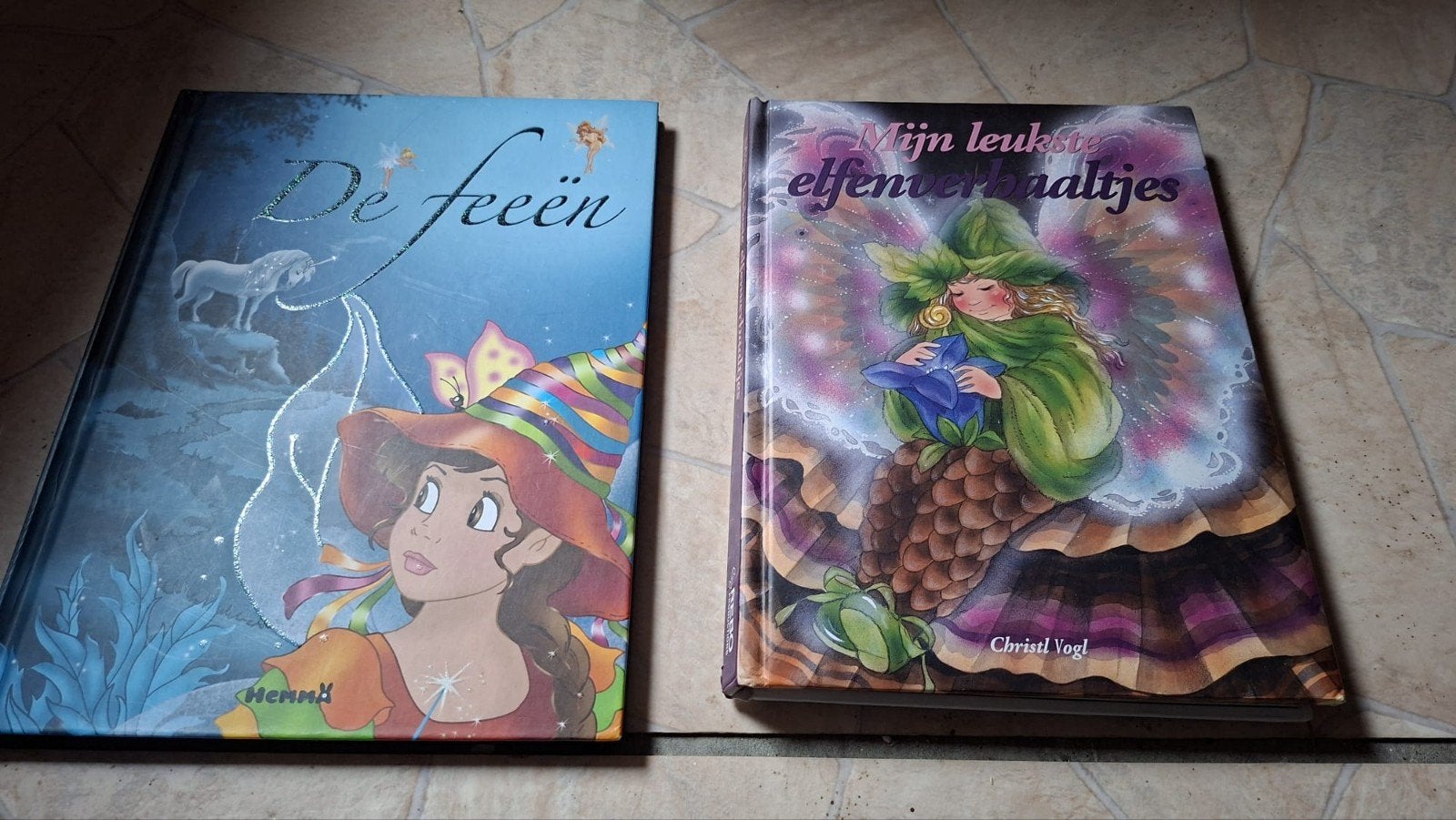 2 sprookjesboeken: De feeën & Mijn leukste elfenverhaaltjes, Ophalen of Verzenden, Gelezen, Christl Vogl