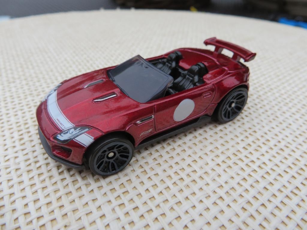 Hotwheels Jaguar F-type, Ophalen of Verzenden, Zo goed als nieuw, Auto
