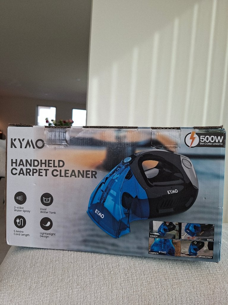 Kymo - Vlekkenreiniger voor Bank, Tapijt en Auto., Overige merken, Ophalen of Verzenden, Zo goed als nieuw, Minder dan 1200 watt